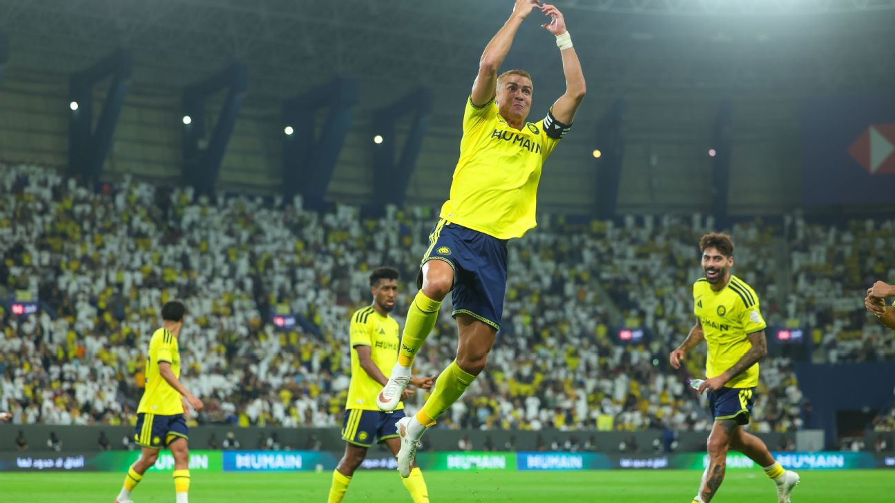 C罗制胜,利雅得胜利2-1击败合作继续完美开局
